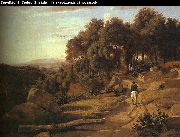  Jean Baptiste Camille  Corot A View near Volterra_1